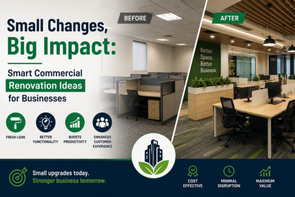 Small Changes, Big Impact: Smart Commercial Renovation Ideas for Businesses