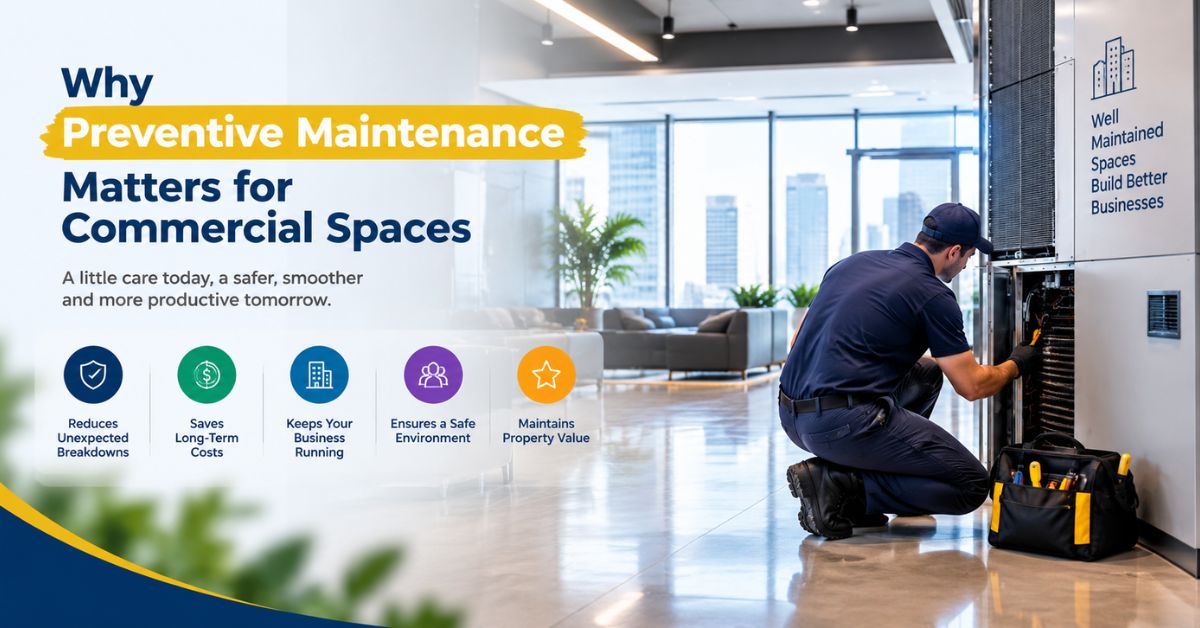 Why Preventive Maintenance Matters for Commercial Spaces