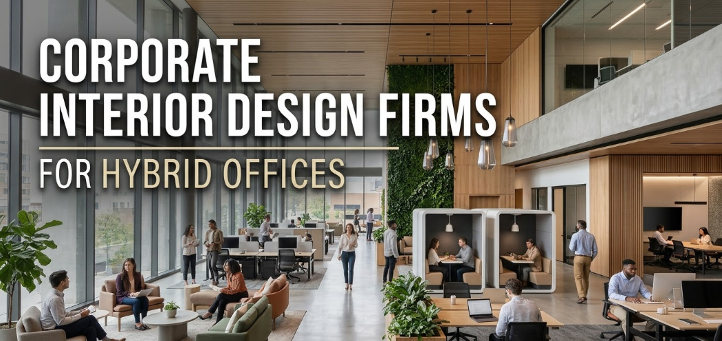 Corporate Interior Design Firms for Hybrid Offices